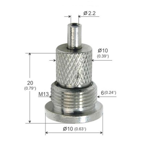 Brass / Stainless Steel Wire Gripper For Ceiling And Hanging Fixture YW86081