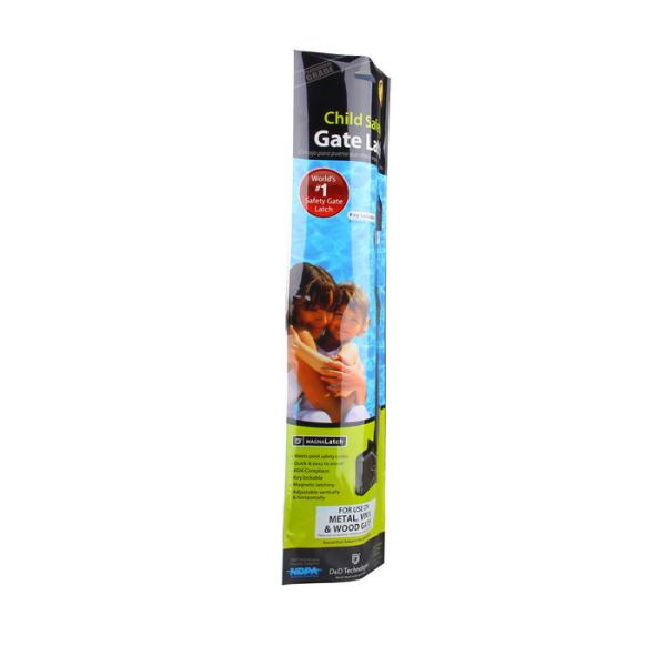 Customized Size Aluminum Foil Stand Up Pouch Packaging Bags With Handle Hole