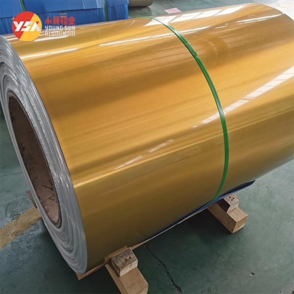 3004 color coated aluminum coil special corrosion protection material for home appliance housings 0.2-2.0mm custom sizes