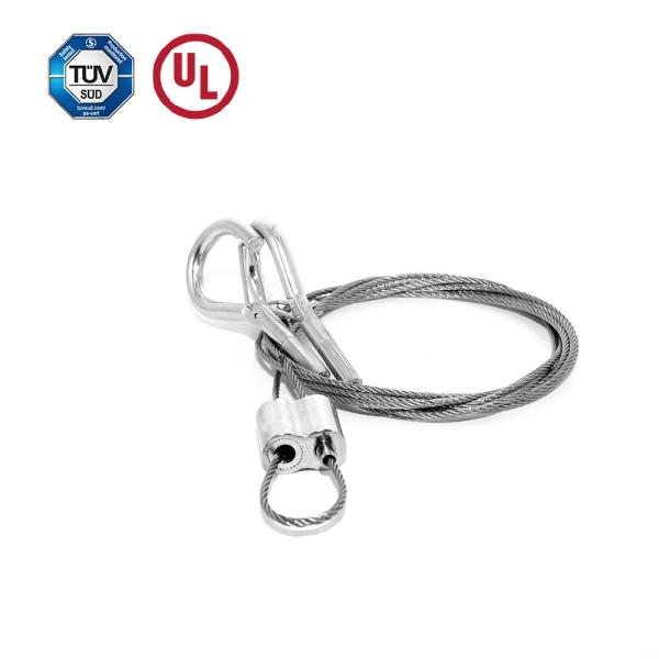 Safety Cable High Bay Light Hanging Suspension Kit Of Hanging System