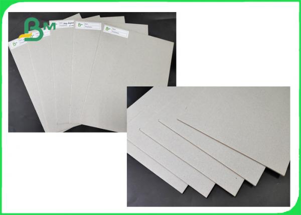 Thickness 1.28 2.24 3.2MM Grey Board / Recycled Paper Size Customized For Box