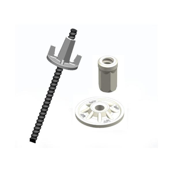 0.71kg/M 22mm Fiberglass T20 One Way Tie Rod Construction Formwork