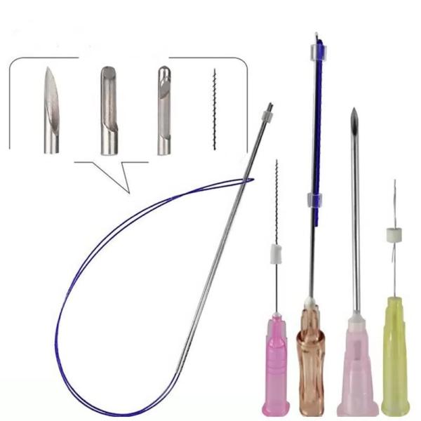 Absorbable Collagen Pdo Thread Filler Cog 4d 6D W Cannula Lifting Thread