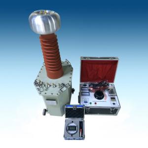 China AC DC Oil Immersed Transformer 30kVA 300kV Cable Test Equipment on sale