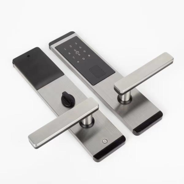 Black TTLock Hotel Smart Door Locks Password Electronic Hotel Door Locks