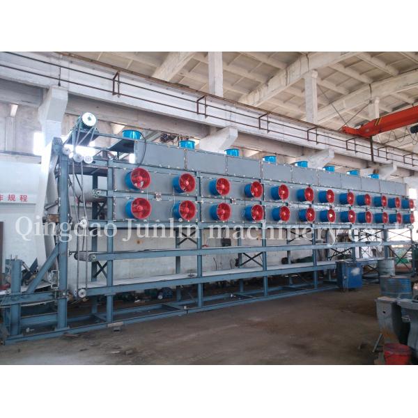 Flat Sheet Conveyor Type Batch Off Cooler Machine Rubber Cooling Line Customized