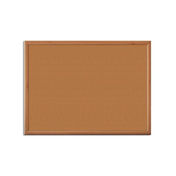 Factory Wholesale Price 60x40cm Framed Cork Memo Board  For School Use at Nature Cork Color