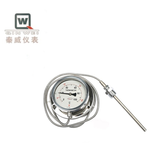 Stainless Steel Pressure Type Thermometer Anti Corrosion For HVAC Services