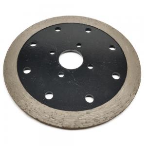 Cheap 115mm Dry Continuous Disc Cutter for Stone Cutting of Black Granite Marble Porcelain for sale