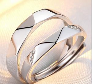 China Custom 925 silver fashion ring  for valentine 's  2018  silver jewlery on sale