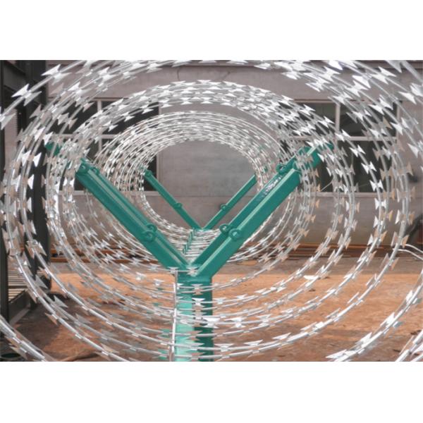 300mm 12inch Single Strands Razor Barbed Wire Fence Blade