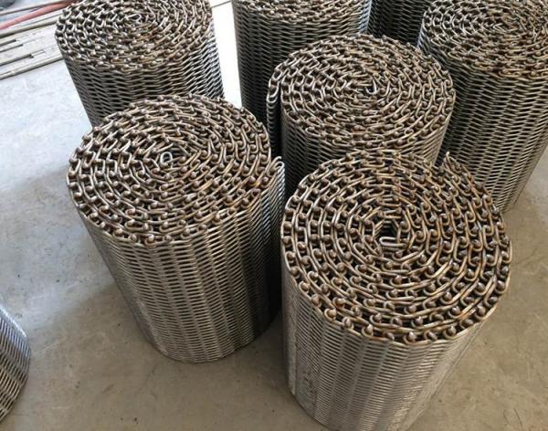 Quality Custom Balanced Net Wire Conveyor Belts High Temperature Oxidation Proof wholesale