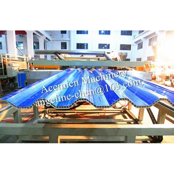 plastic PVC hollow roof tile/roofing sheet roofing panel extrusion machine equipment