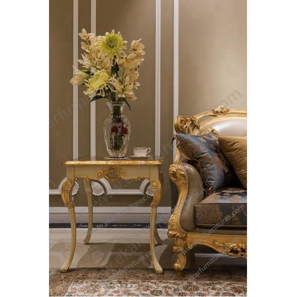 Corner Magazine Racks Wooden Console Wood Corner Table  FC-105B