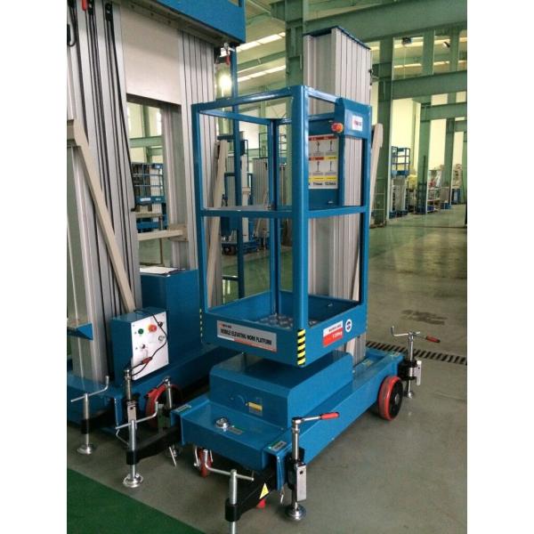 10 Meter Mobile Elevating Work Platform , Electric Work Platform Lifts For Repair Lights