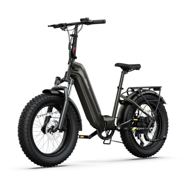 Folding Electric Bicycle F008 500W Brushless Motor 48V Removable Lithium Battery Bike