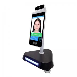 China Temp Scanner Smart Pass Screen 8 Android Tablet Face Recognition Digital Thermometer on sale