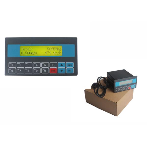 LCD Display Weighing Instrument Indicator For Belt Weigher With Weight Totalizing