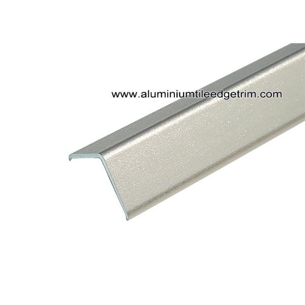 Fast Installation 2.5m Length Aluminum Edge Protector With Sand Blasting Rose Gold