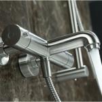 Bathroom thermostatic series wall mounted thermostatic shower faucet