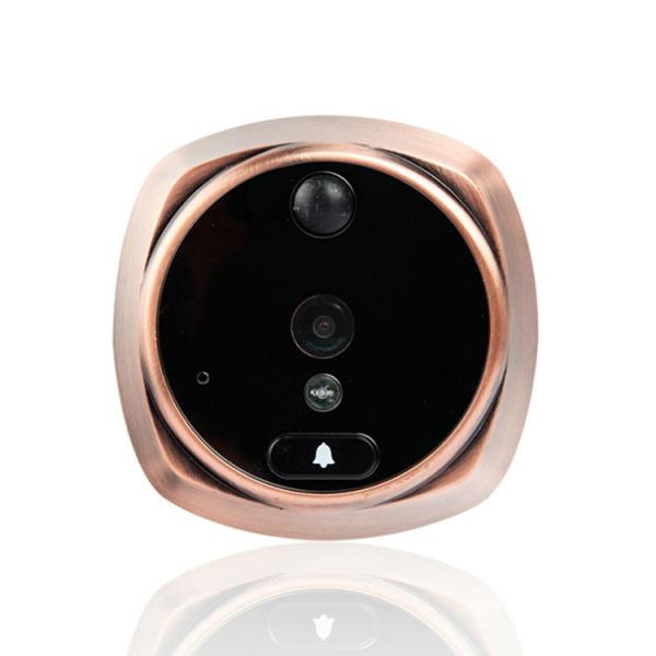 4.3 Digital Door Peephole Viewer Photo Video Camera Recorder Night Vision Door Eye Smart PIR Doorbell Intercom System