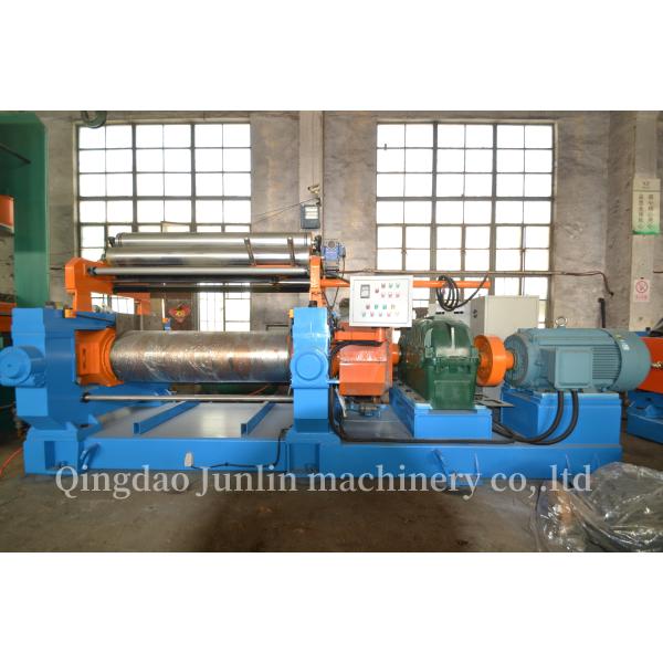 XK-710  Two Roll Open Mixing Mill Equipment 285KW For Rubber Raw Material