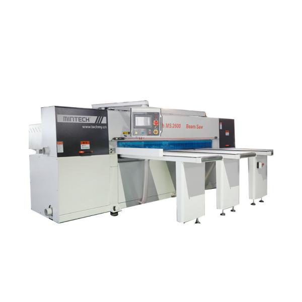50Hz 21KW Wood Beam Saw , 2500x2500mm CNC Panel Saw Machine