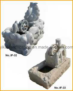 Little Stone Carved Fountain for Indoor Decoration