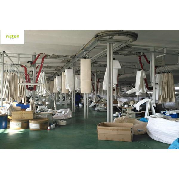 Width 2.15m 500gsm Polyester Air Filter Media Material Normal Temperature