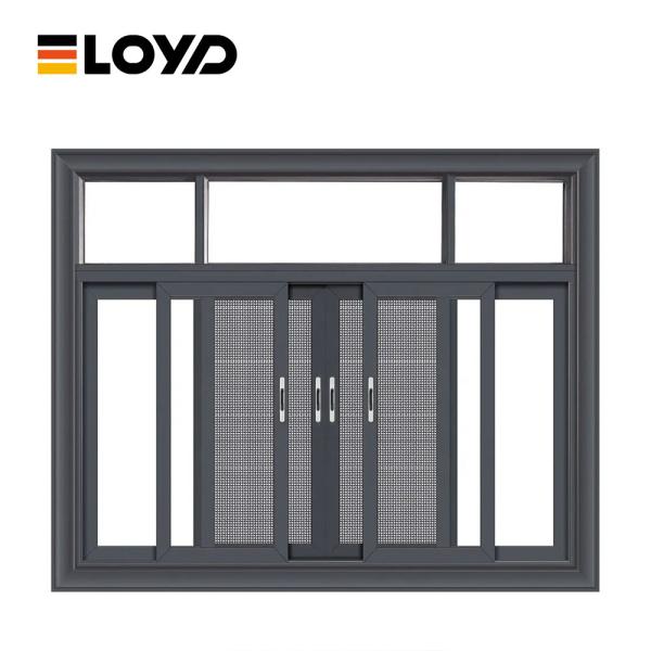 Aluminium Tilt And Turn Sliding Doors And Windows 15PSF Concealed drainage