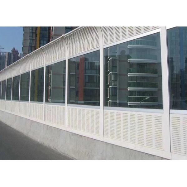 Highway Soundproof Perforated Metal Mesh 80mm 100mm Perforated Noise Barrier Panels