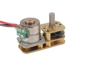 Cheap 10mm worm Mini Geared Stepper Motor 5V Horizontal Right Angle 2 Phase for sale