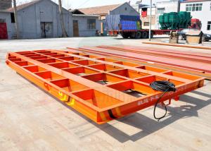 Cheap 5t automobile flat bed rail transfer bogie running on steel rail in painting blasting room for sale