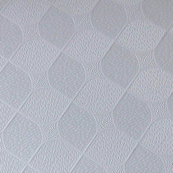 Square Edge Plastic PVC Gypsum Ceiling , Soundproof PVC Laminated Ceiling Tiles