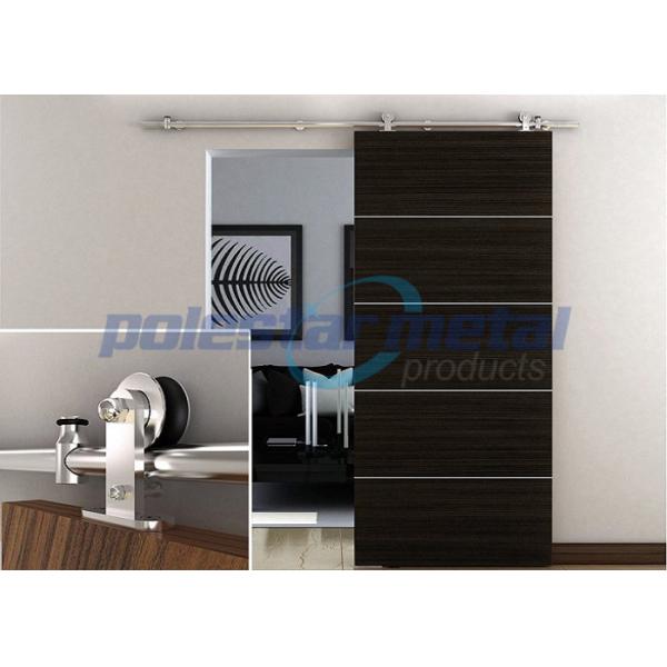 2000mm Decorative Door Hardware Stainless Steel Wood Sliding Barn
