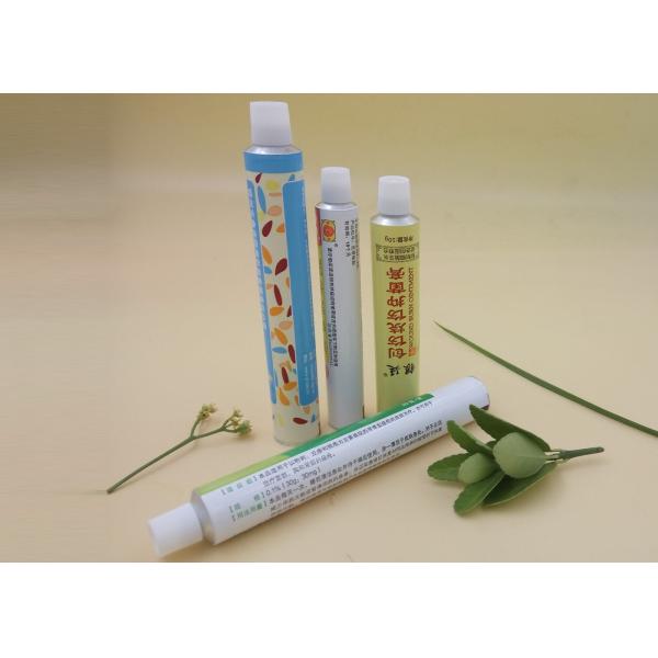 Cream / Gel Aluminum Squeeze Tube Packaging , 30ml Collapsible Laminated Tubes