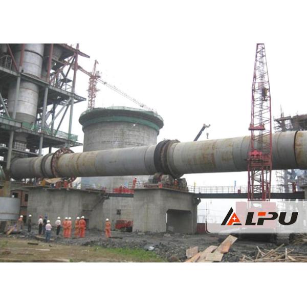 Energy Saving Rotary Kiln Cement Plant for Cement Clinker Dry / Wet Process 37kw