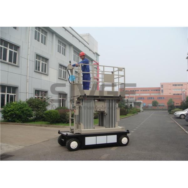8 Meter Self Propelled Scissor Working Platform With 800mm Extension Platform