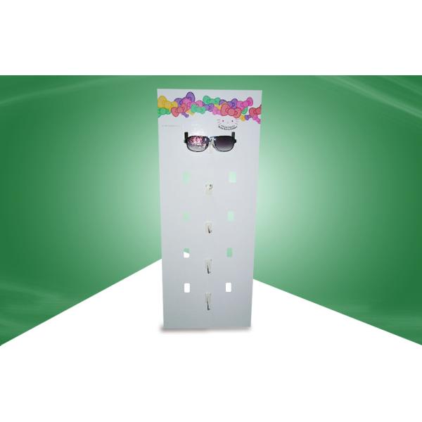 4 Color CMKY Offset Printing POP Cardboard Display Standee for Sunglasses Hanging