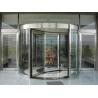 Buy cheap Automatic Rotating Doors with Stainless Steel Frame for Hotel Entrances from wholesalers