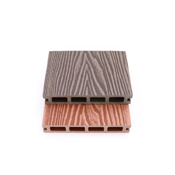 Eco Friendly Outdoor Floor WPC Wood Decking Anti Rotten
