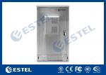 IP65 Insulated Outdoor Telecom Enclosure With DC48V Cooling System / Base