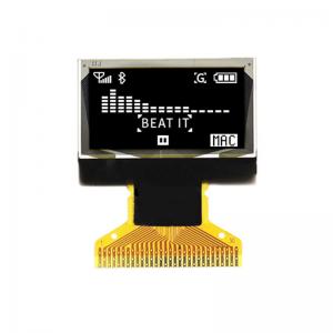 China 0.96 Inch PMOLED Display 128x64 Resolution 30pins 4 Wire SPI /I2C Interface Driving IC SSD1306 on sale