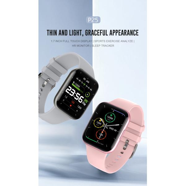 1.69inch Square Screen Smartwatch For Sleep Heart Rate And Exercise Monitoring