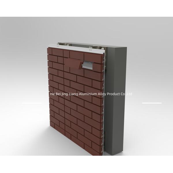 Easy Installation Brick Wall Support Systems Corrosion Resistance
