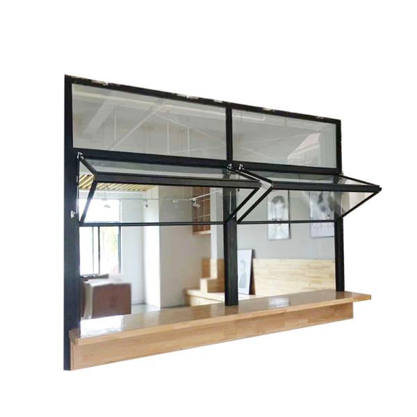 Soundproof Magnetic Screen Bifold Glass Window Aluminium Doors And Windows