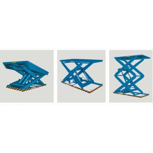 Mini-Type 1m Stationary Aerial Scissor Lift Platform With Hydraulic Lifting System