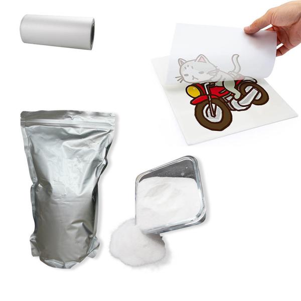 Transfer Printing Tpu Hot Melt Powder DTF Adhesive White Powder 1kg For DTF Printer