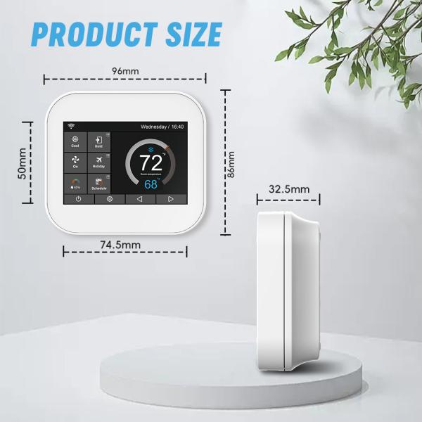 Home Smart WiFi Thermostats Floor Heating Programmable 50Hz 60Hz Custom