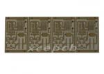 Taconic Laminate printed circuit board pcb Prototype Black Silk screen